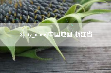 鄂尔多斯中国地图 浙江省