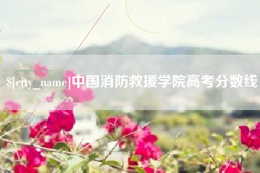 鄂尔多斯中国消防救援学院高考分数线