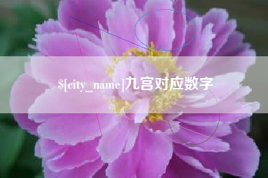 鄂尔多斯九宫对应数字