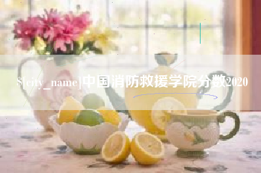 鄂尔多斯中国消防救援学院分数2020