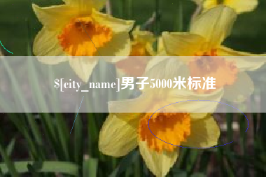 鄂尔多斯男子5000米标准