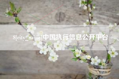鄂尔多斯中国执行信息公开平台