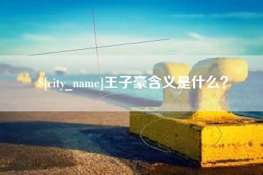 鄂尔多斯王子豪含义是什么？