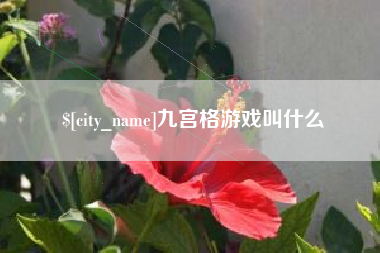 鄂尔多斯九宫格游戏叫什么