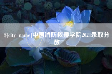鄂尔多斯中国消防救援学院2021录取分数