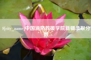 鄂尔多斯中国消防救援学院新疆录取分数