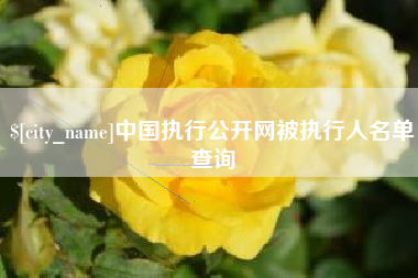 鄂尔多斯中国执行公开网被执行人名单查询