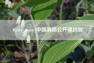 鄂尔多斯中国消防公开课回放