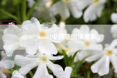 鄂尔多斯中国地图像素版