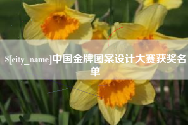 鄂尔多斯中国金牌图案设计大赛获奖名单