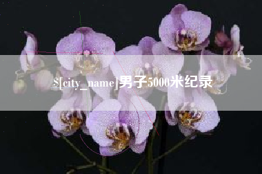 鄂尔多斯男子5000米纪录