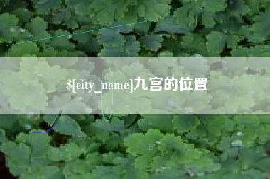 鄂尔多斯九宫的位置