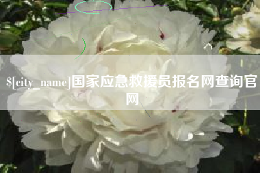 鄂尔多斯国家应急救援员报名网查询官网
