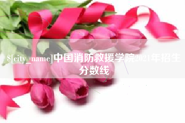 鄂尔多斯中国消防救援学院2021年招生分数线
